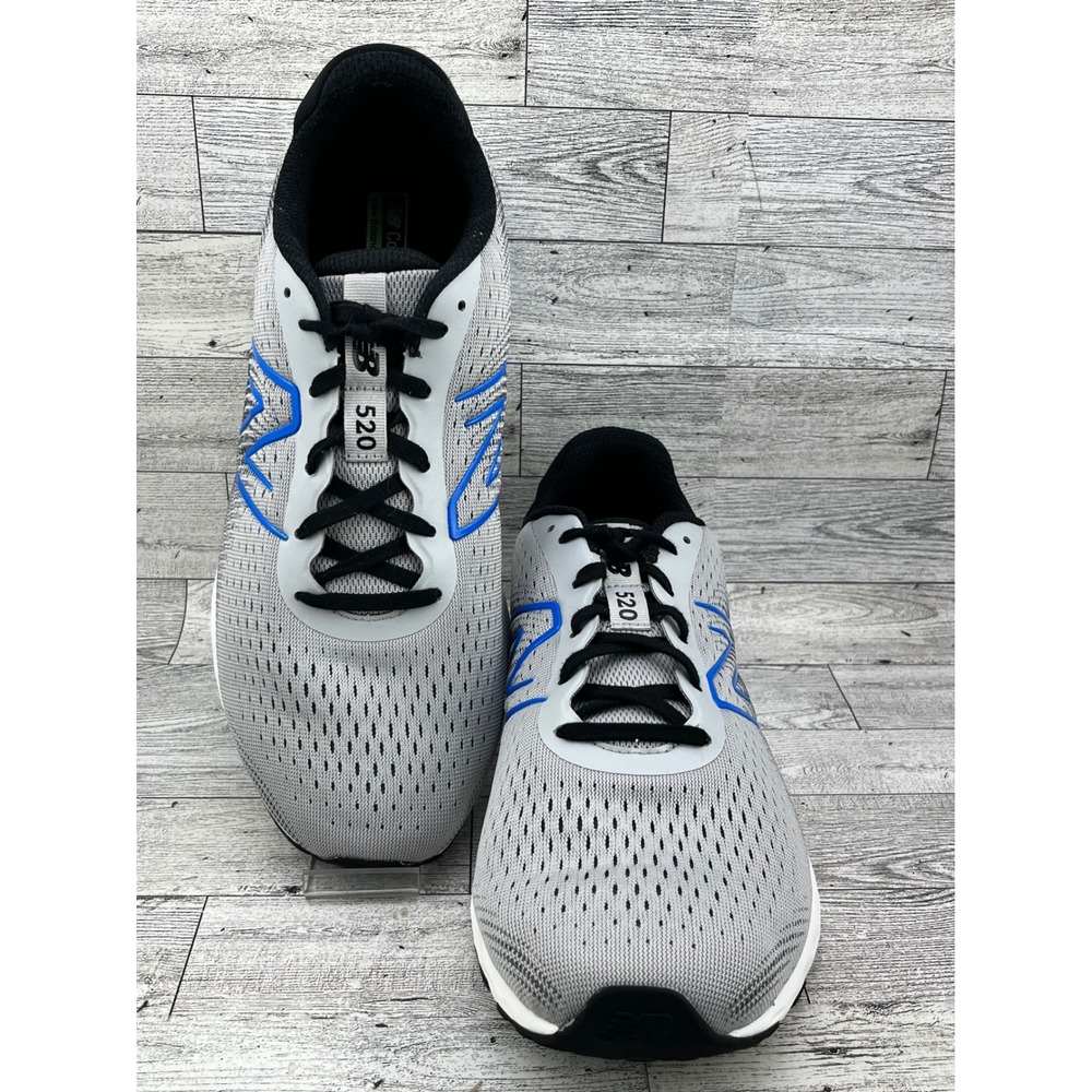 New Balance 520‎ v7 Men Running Shoes Grey Blue Black M520RG7 Sneakers Sz 11 4E